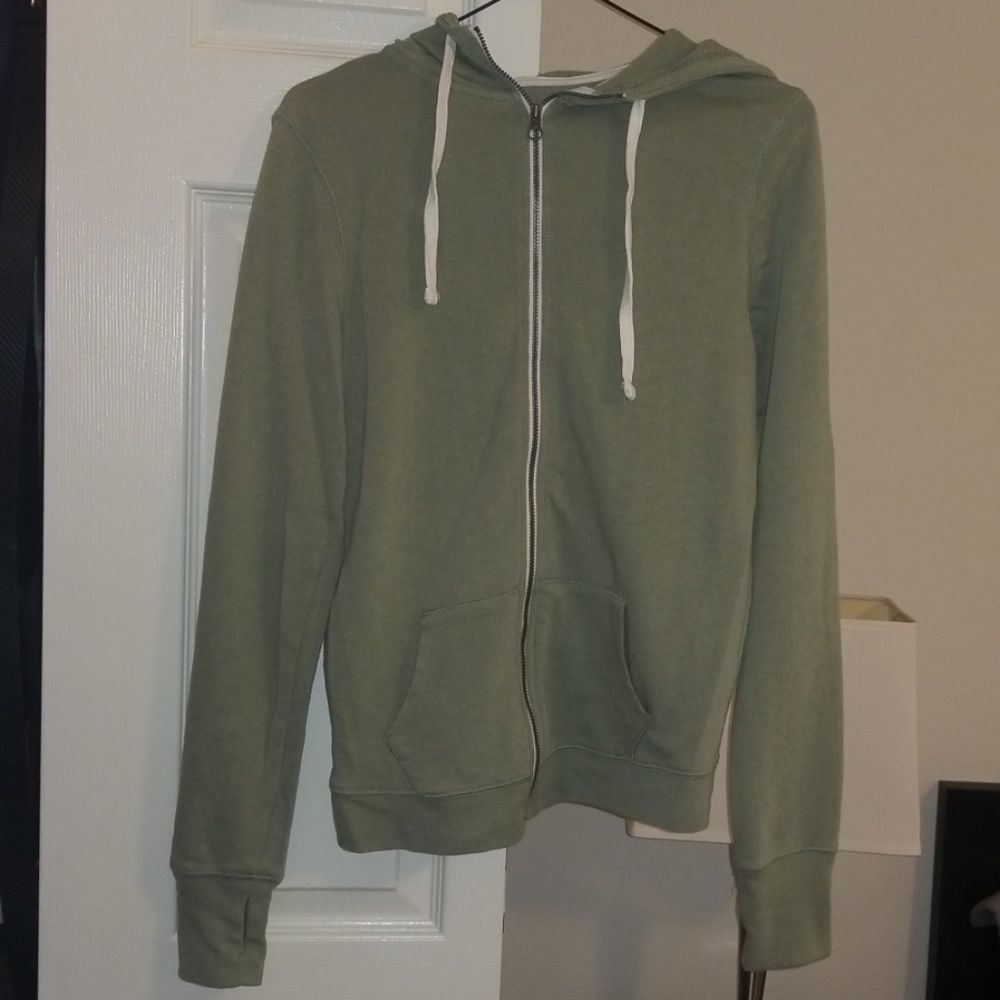 SO Green Zip Hoodie - Medium